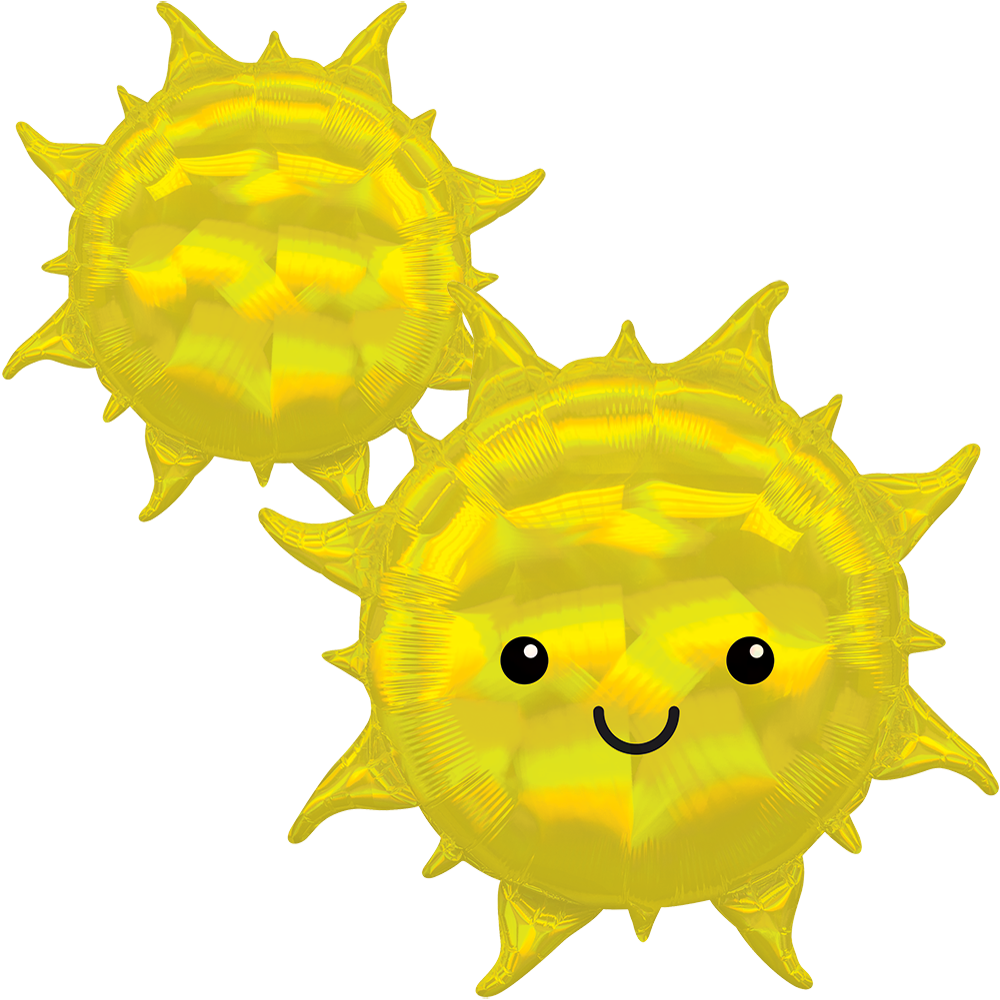 Globo Sol Iridicente Supershape