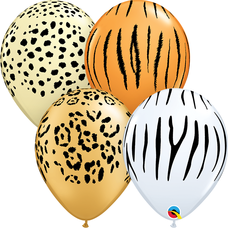 Bolsa Latex Surtido Safari Qualatex