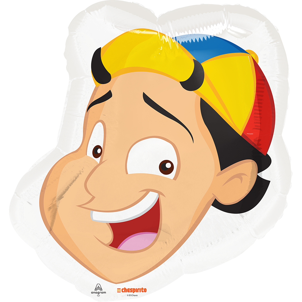 Globo Cara Kiko chavo del 8 tamaño 22 pulgadas helio