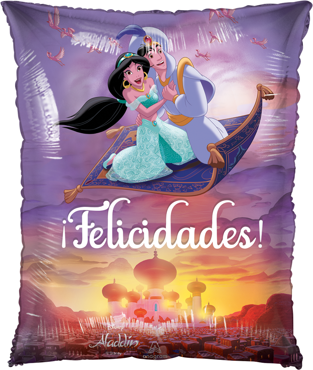 Globo Aladdin Felicidades 22 pulgadas