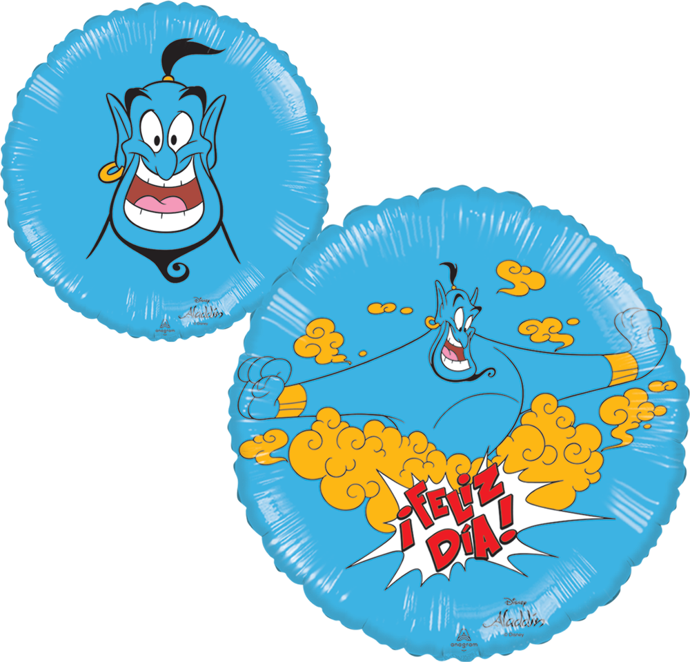 Globo Aladdin Genio 18 pulgadas