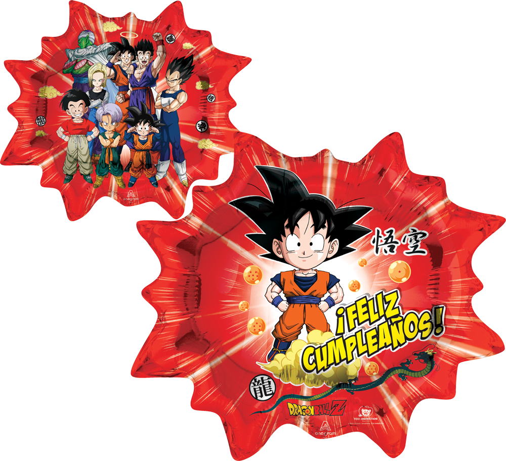 Globo Dragon Ball Z 22 pulgadas