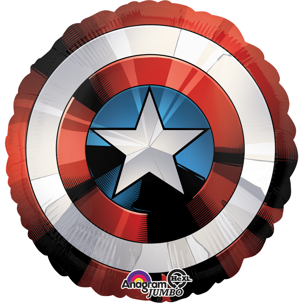 Globo Escudo Capitan America Avengers Supershape