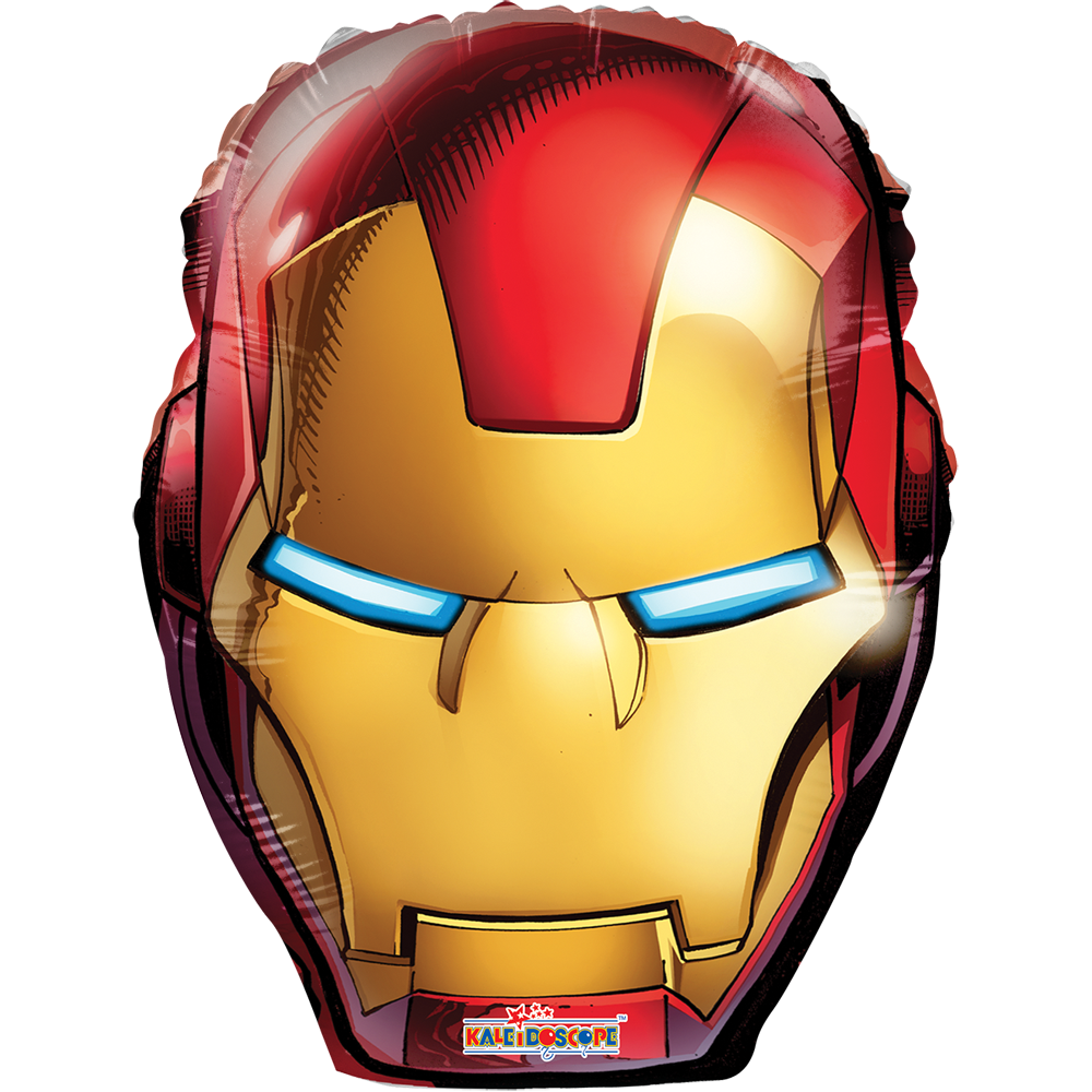 Globo Cara Iron Man 18 Pulgadas Helio