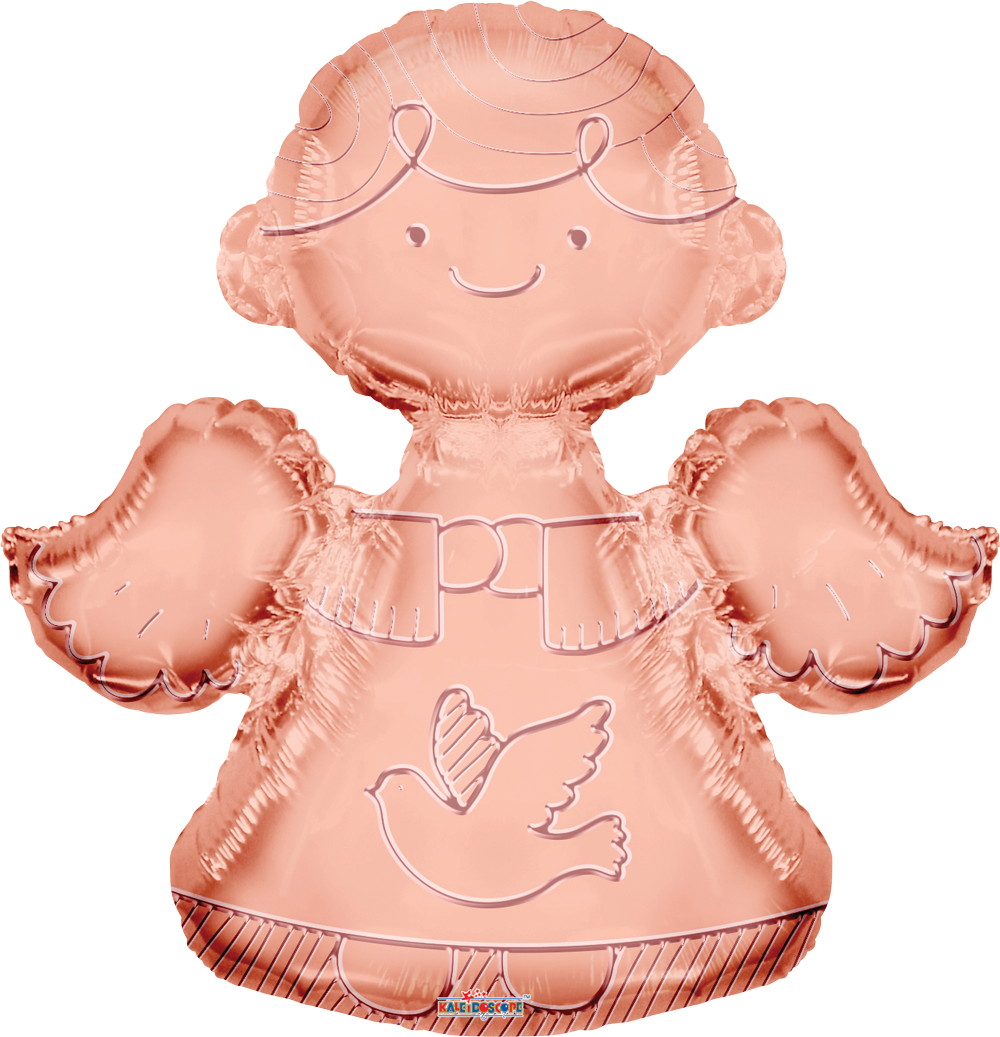 Angel Bautizo Jumbo Rosegold
