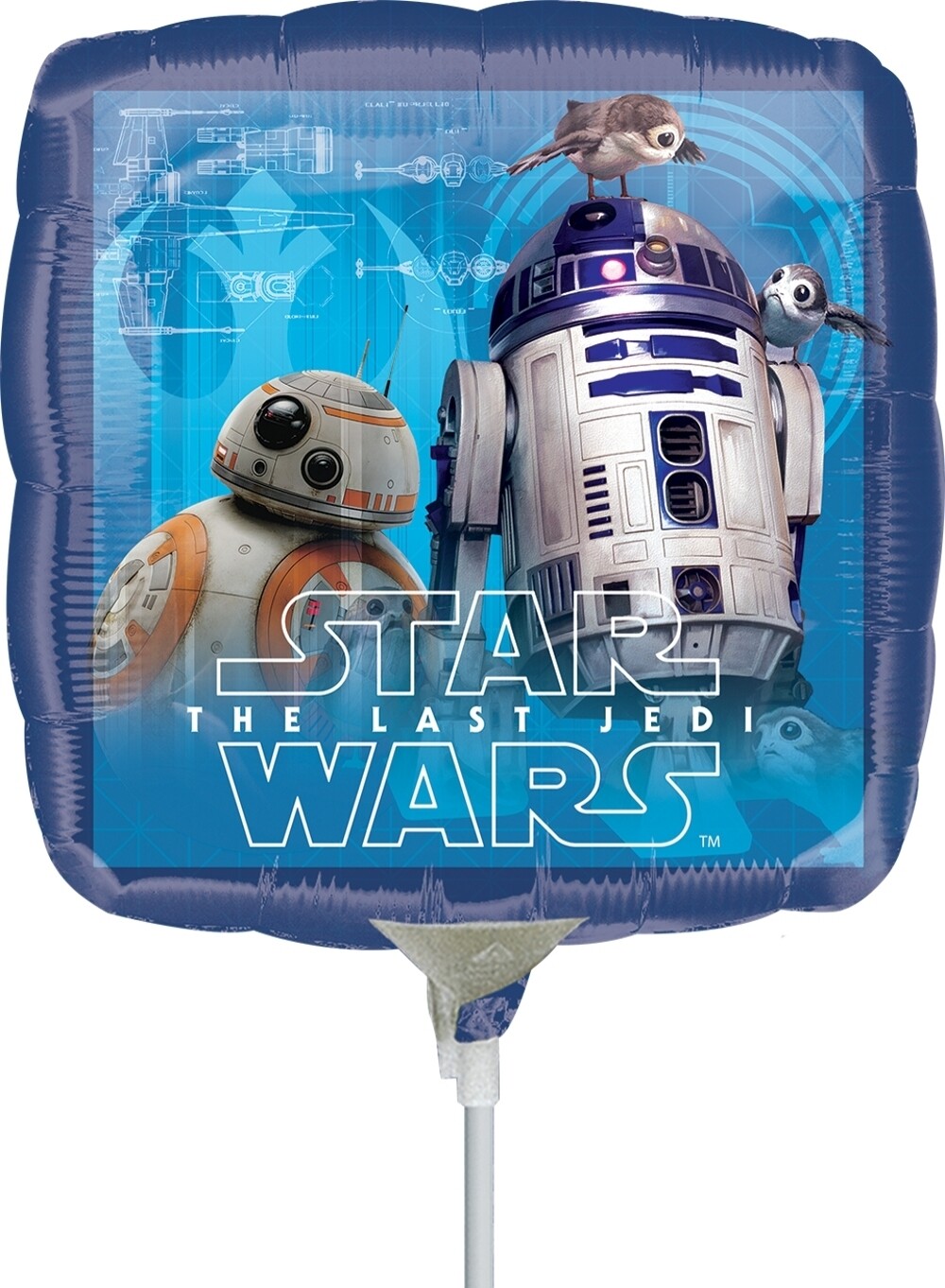 Globo Starwars Centro de Mesa 9 pulgadas R2D2