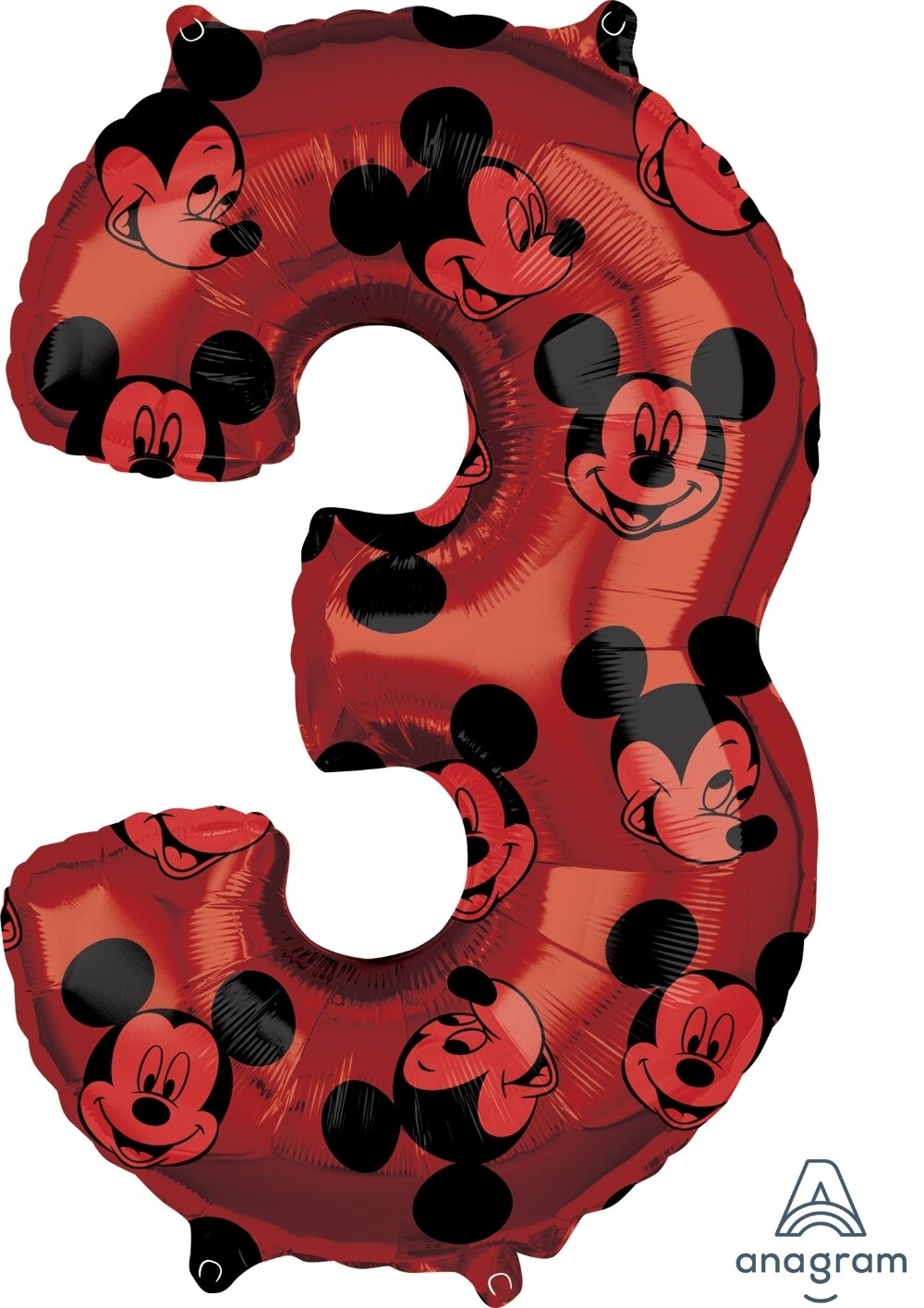 Globo Numero Jumbo Mickey Mouse