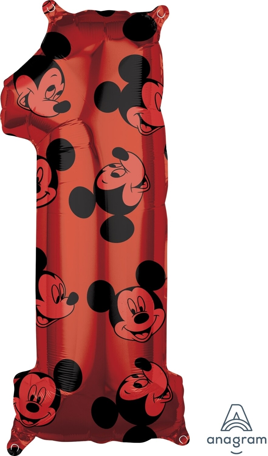 Globo Numero Jumbo Mickey Mouse