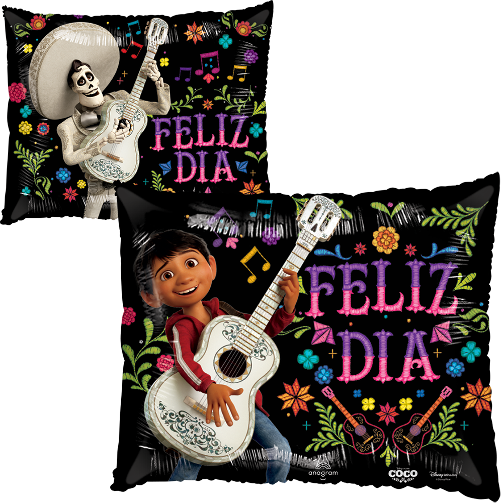 Globo COCO Feliz Dia 22 pulgadas Helio