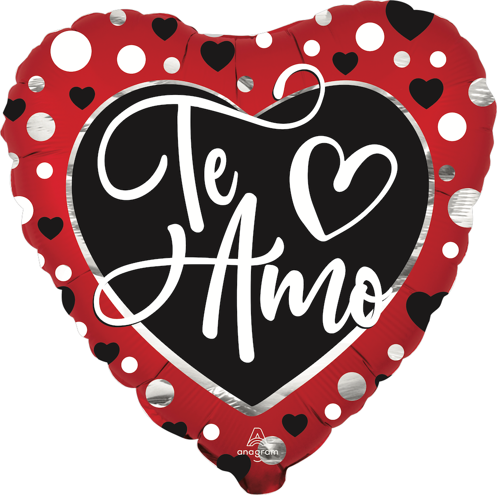 Love Balloon 18 inches helium mod. 41346