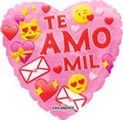 Paquete de 50 globos Amor de 18 pulgadas surtidos marca Anagram