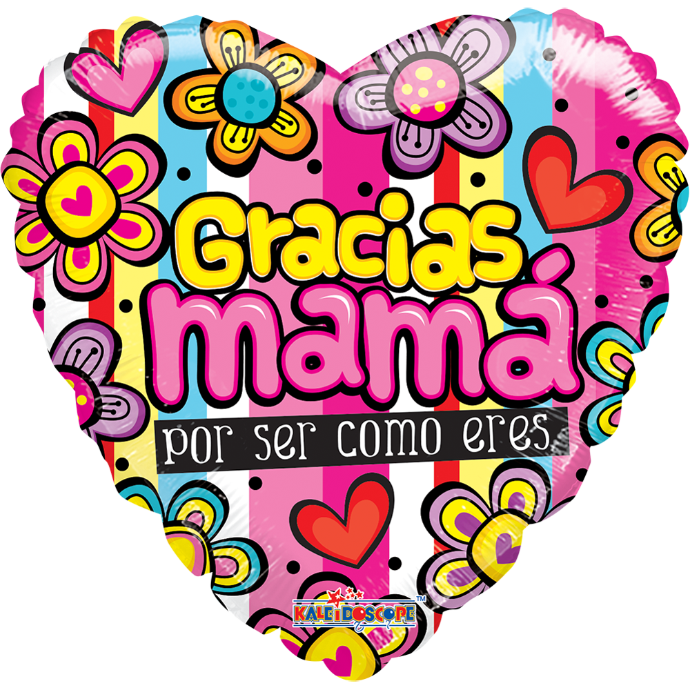 Gracias Mama Flores 9 pulgadas centro de mesa