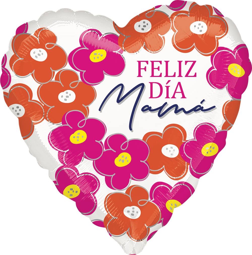Feliz dia Mama 18 pulgadas