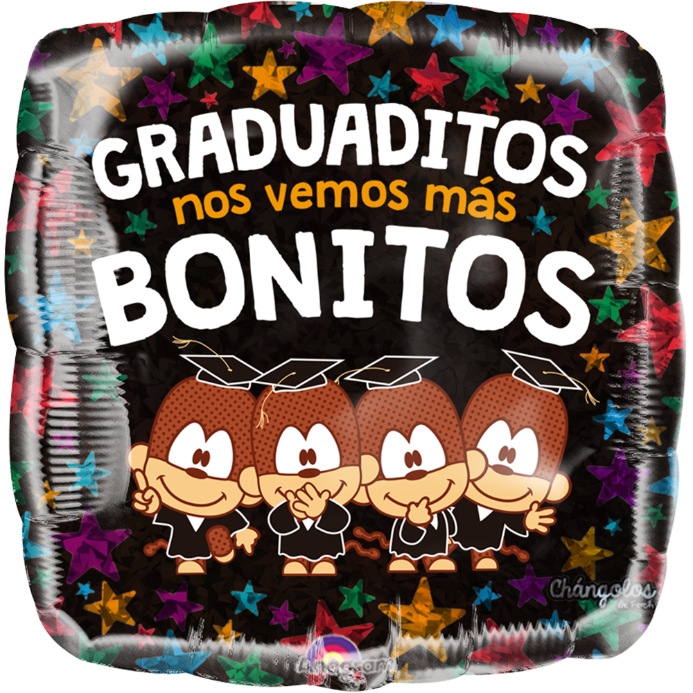 Globo Graduacion Graduaditos 18 pulgadas