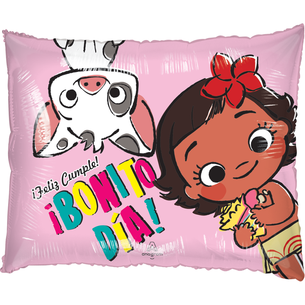 Globo Moana Bonito Dia 22 pulgadas helio