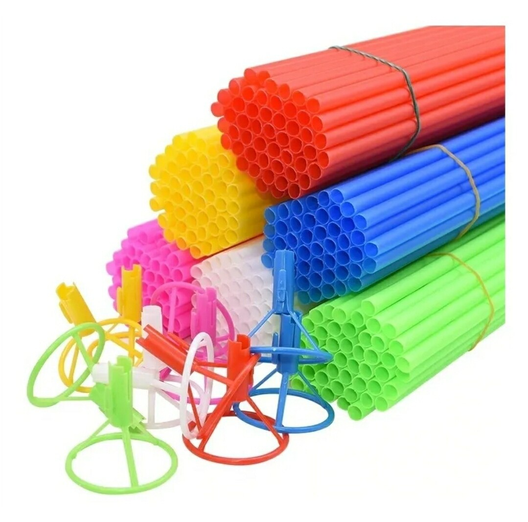 Porta Globo Jumbo Colores Surtidos 50 pzas