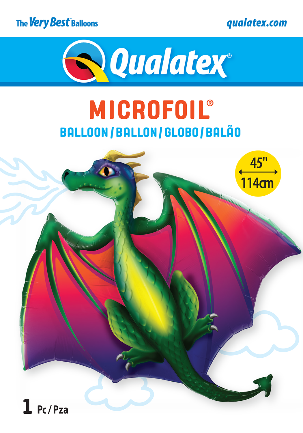 Globo Supershape Dragon Qualatex