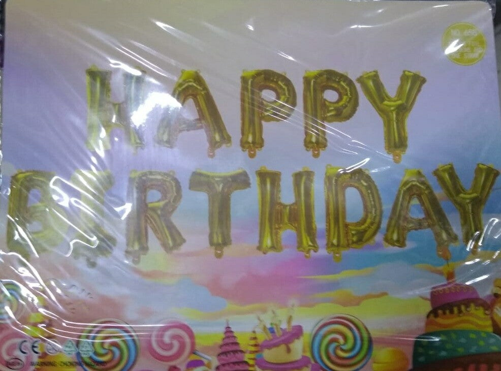 Paquete Happy Birthday 14 pulgadas