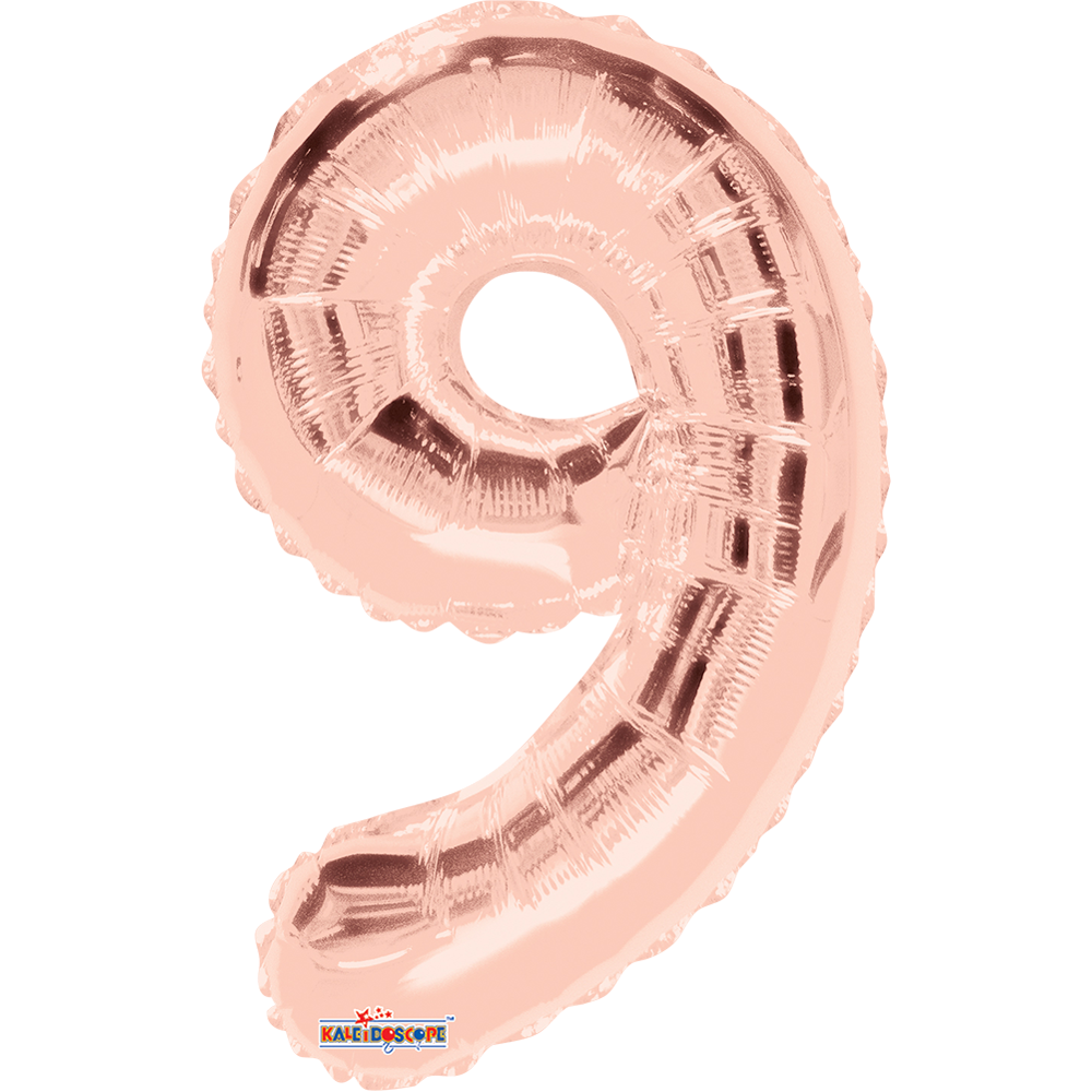 Globo Numeros 14 pulgadas Color Rosegold Anagram