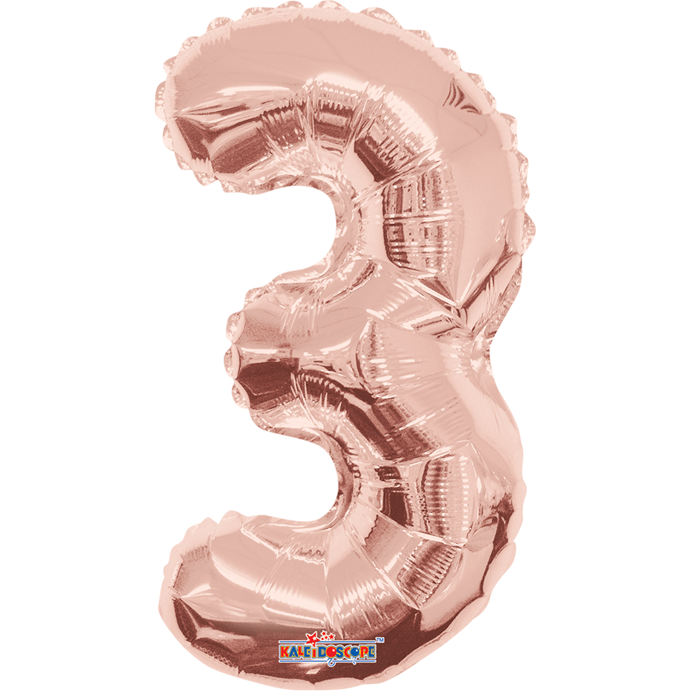 Globo Numeros 14 pulgadas Color Rosegold Anagram