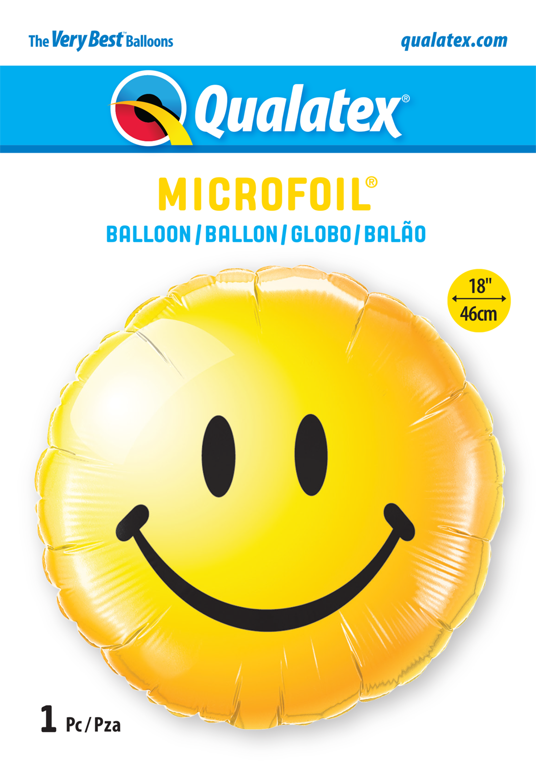 Globo happy 18 pulgadas Helio