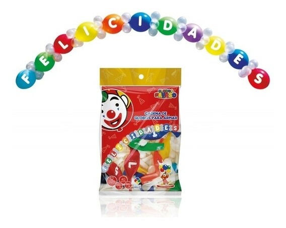 Latex Congratulations Balloon Chain