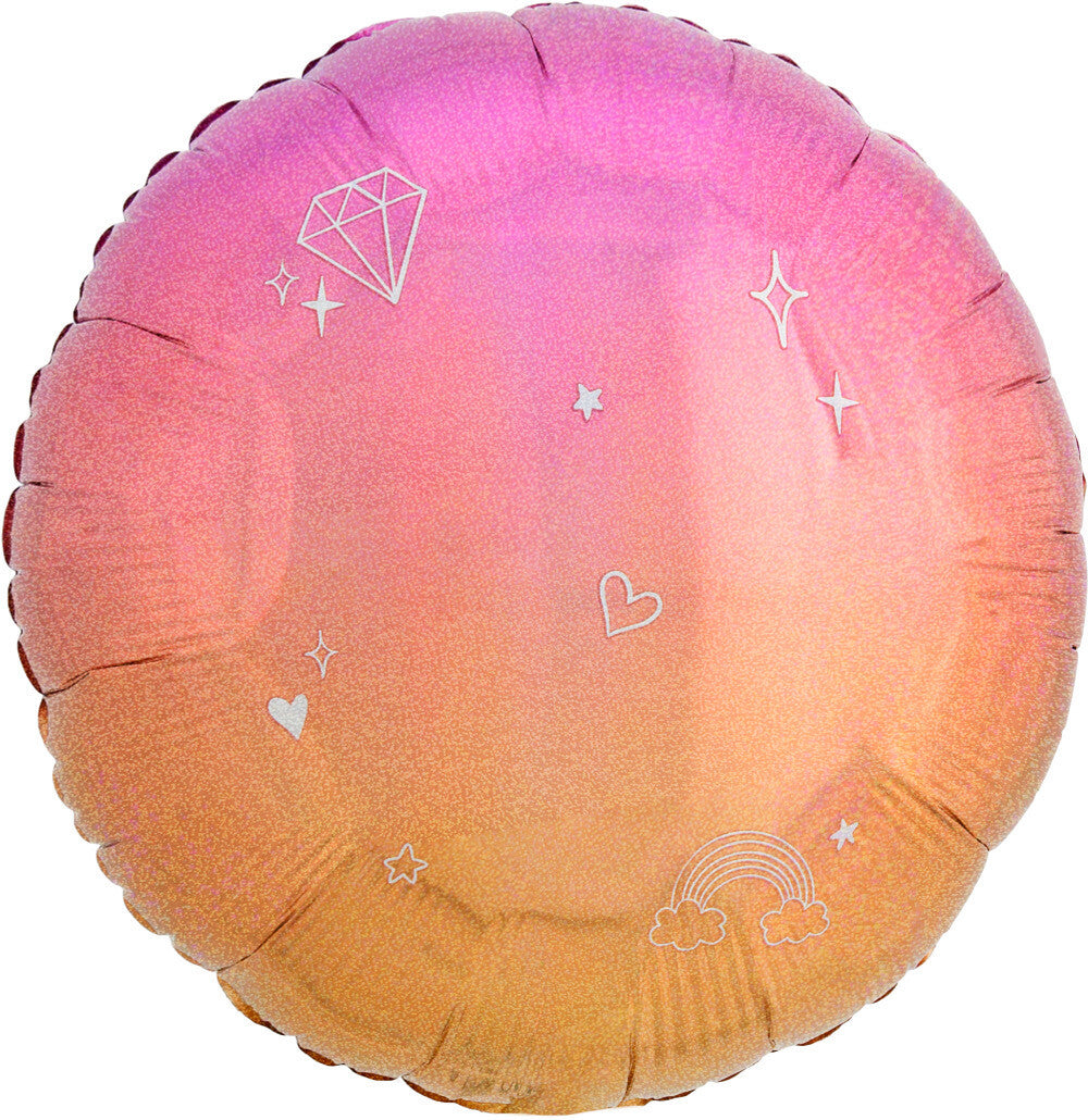 Círculo Holografico Doble Cara 18 pulgadas Helio