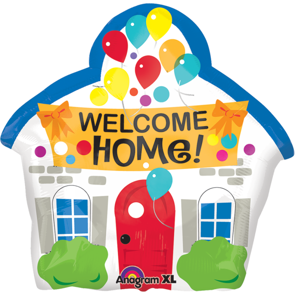 Globo Wellcome Home house 22 pulgadas helio