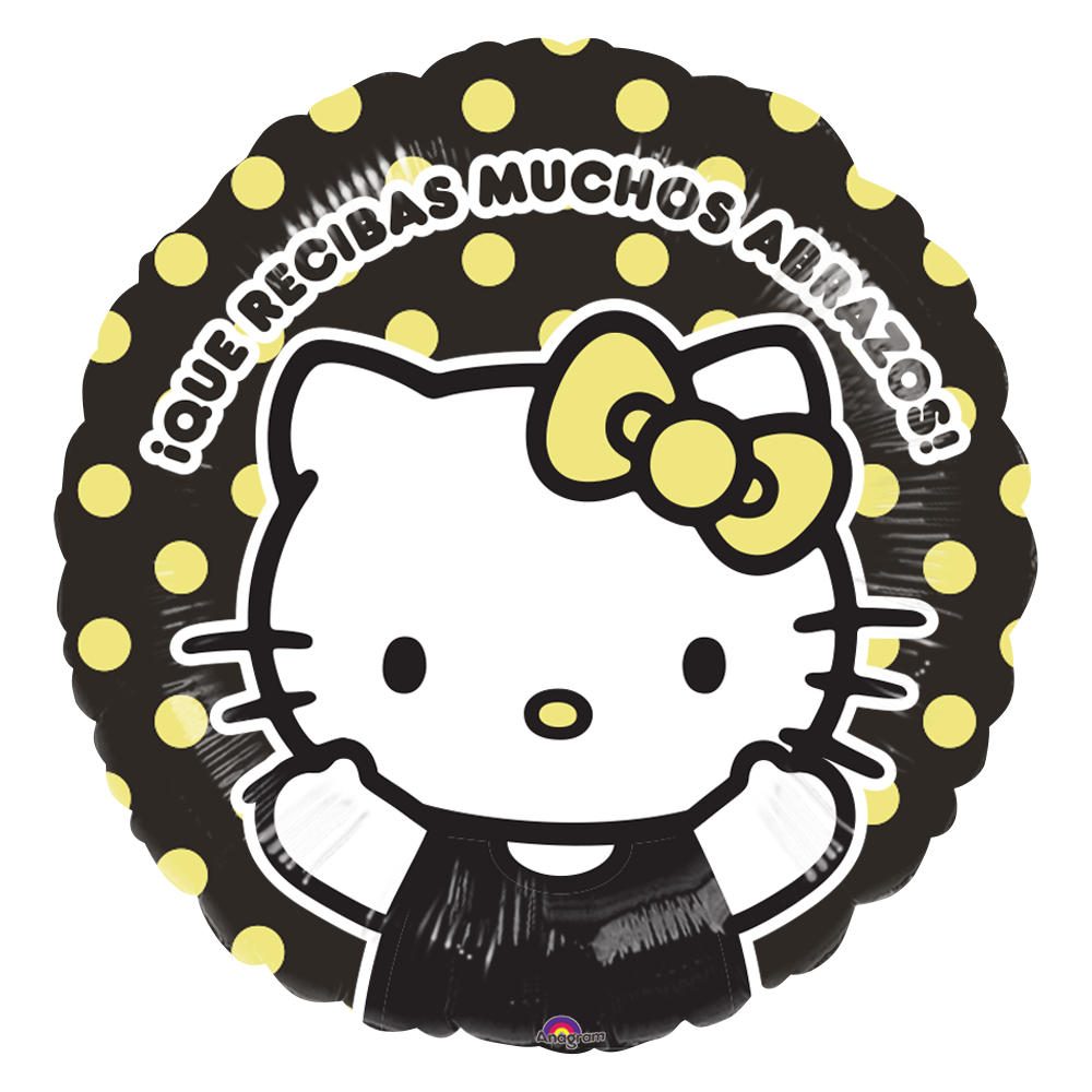 Globo Hello Kitty Abrazos 18 pulgadas Helio