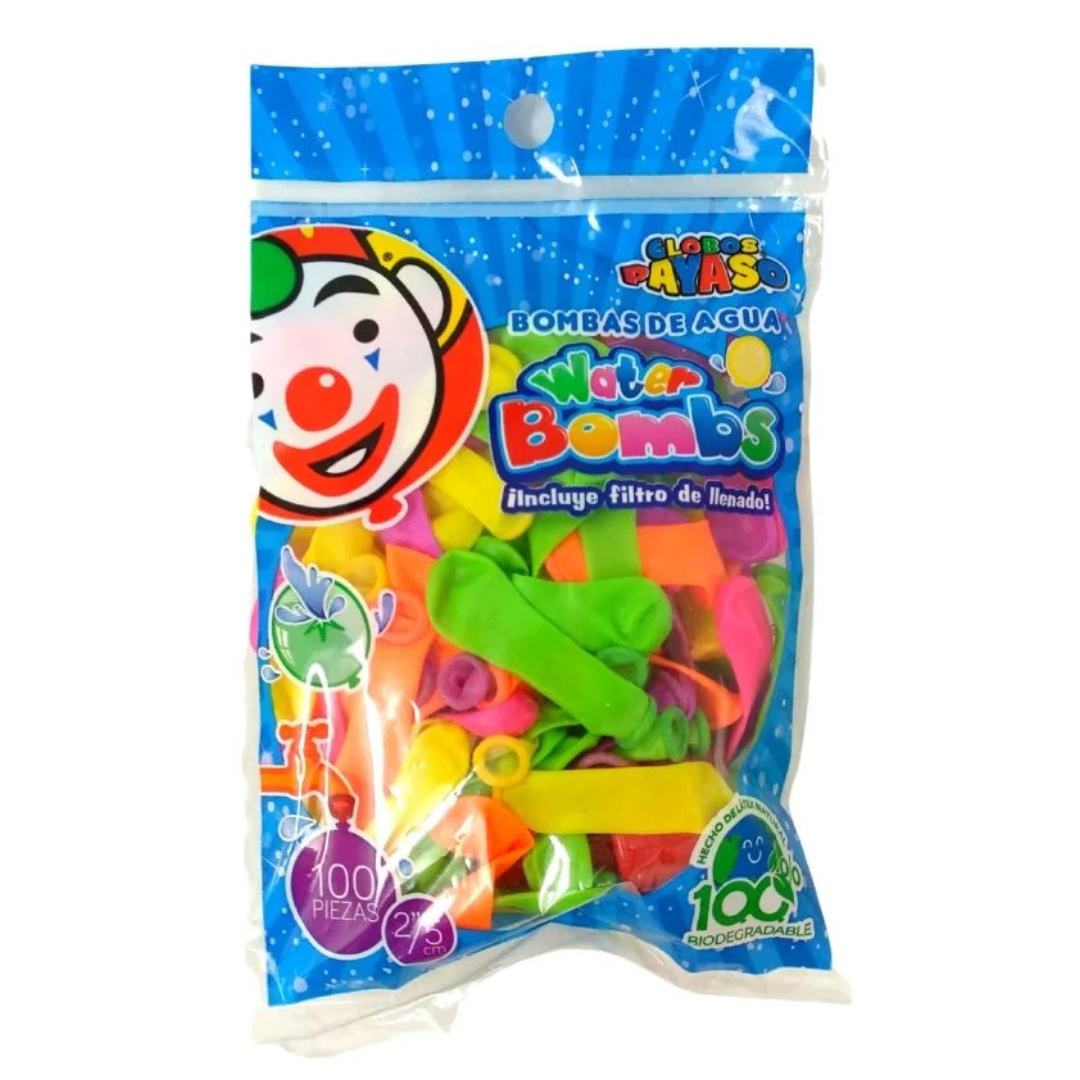 Bolsa de globos Water bombs payaso con 100 pzas