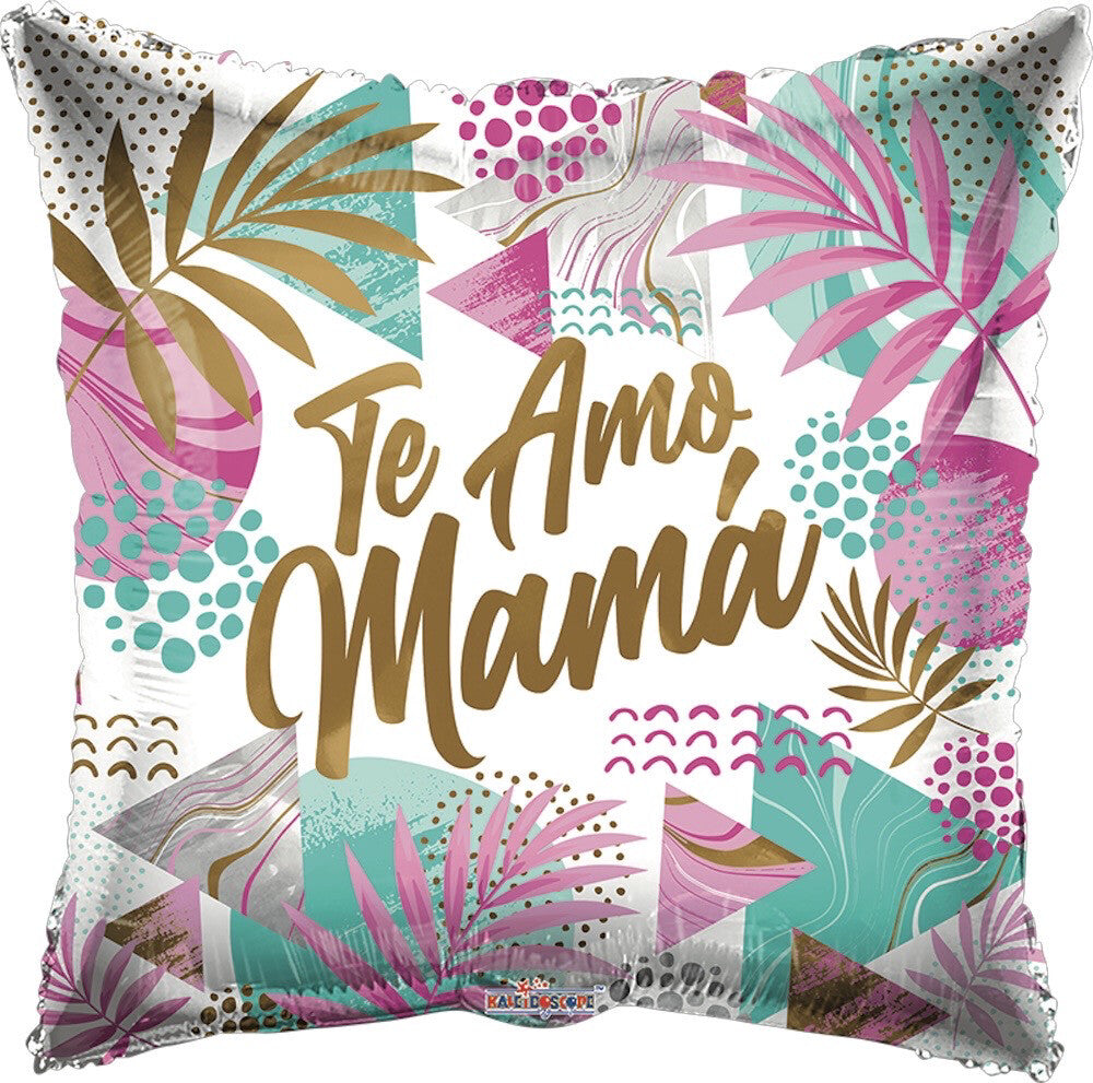 Globo Te Amo Mamá 18 pulgadas Helio