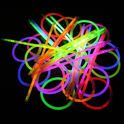 Paquete Pulseras Neon 100 Pzas