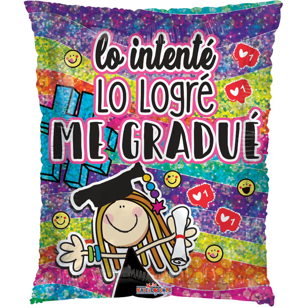 Lo intente lo logre 22 pulgadas