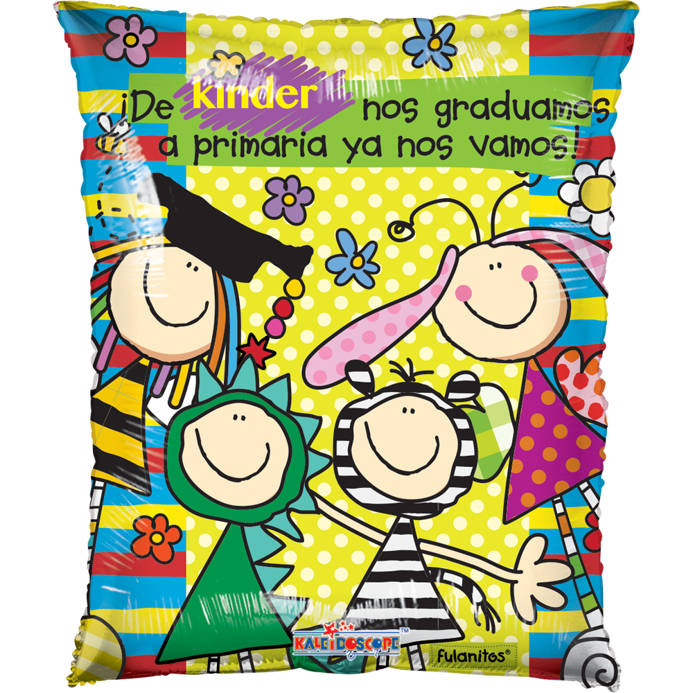 De kinder nos graduamos 22 pulgadas