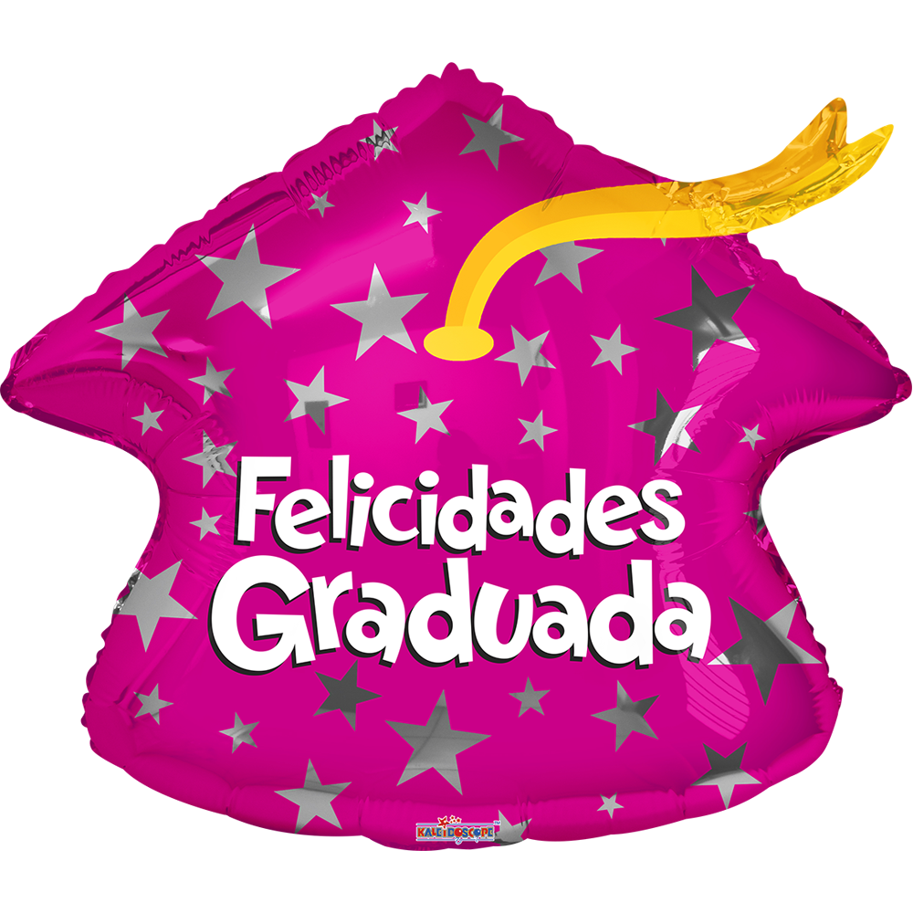 Felicidades Graduada 18 pulgadas Helio