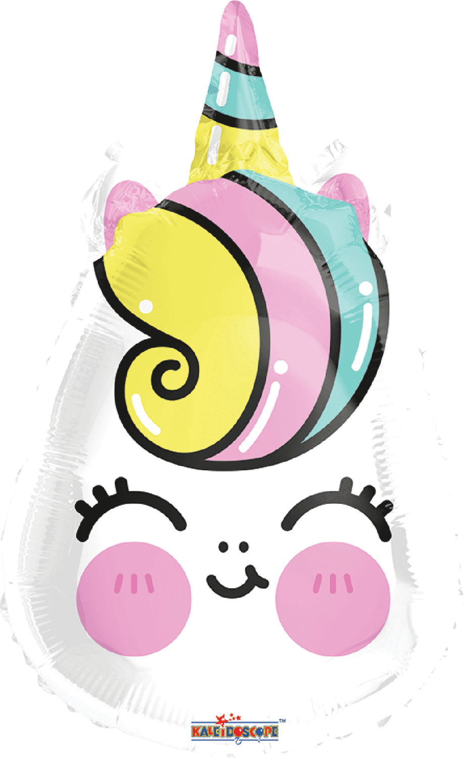 Globo Unicornio Pastel 22 pulgadas Helio
