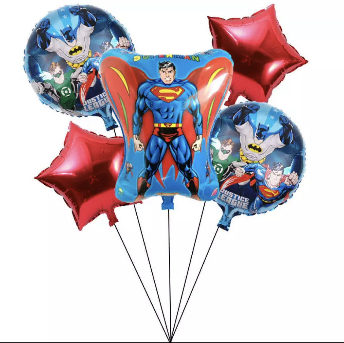 Kit de globos Superman 5 Pzas