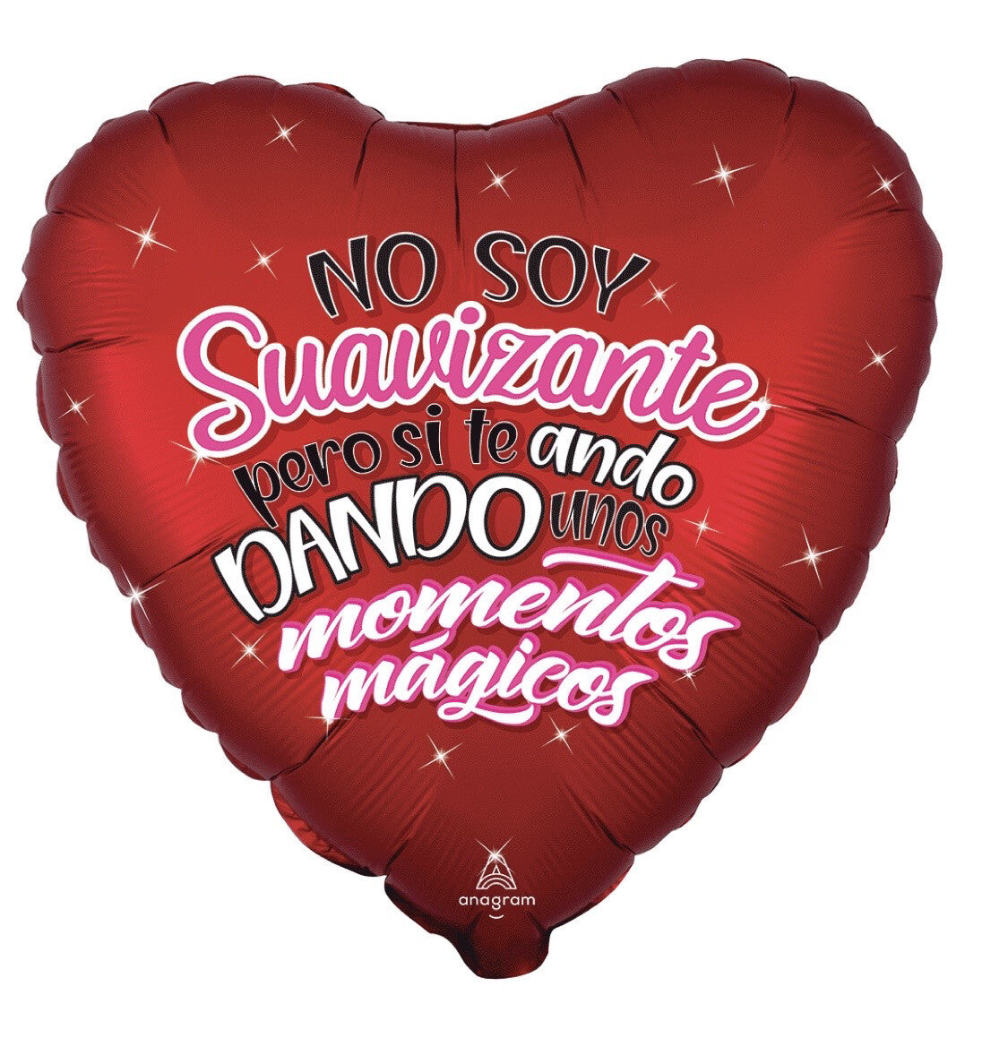 Globo Amor no soy suavizante 18 pulgadas