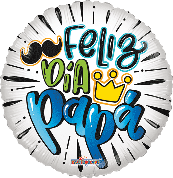 Globo Feliz Dia Papa 18 pulgadas Helio
