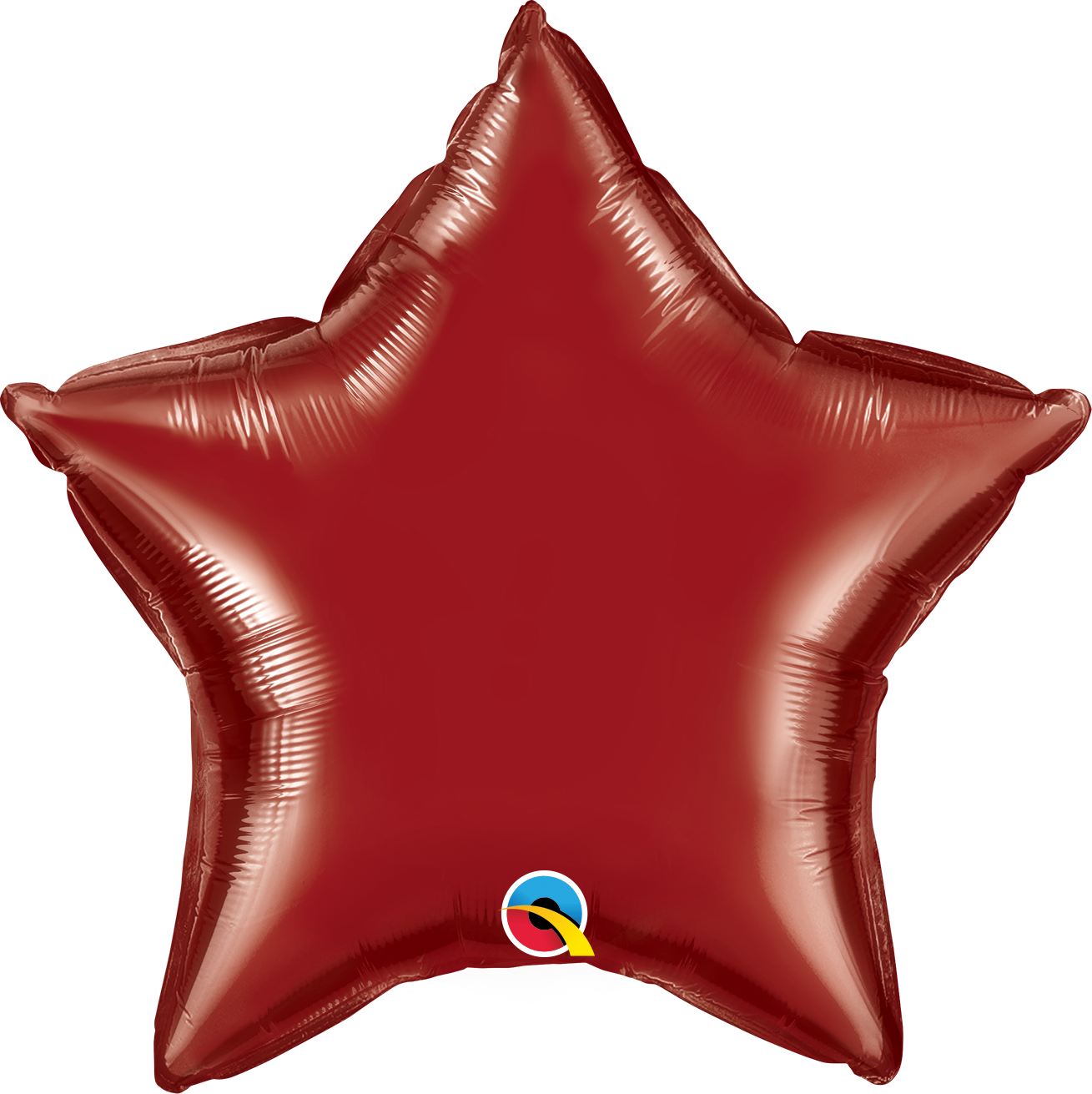 Estrella 20 pulgadas Qualatex color Vino Tinto