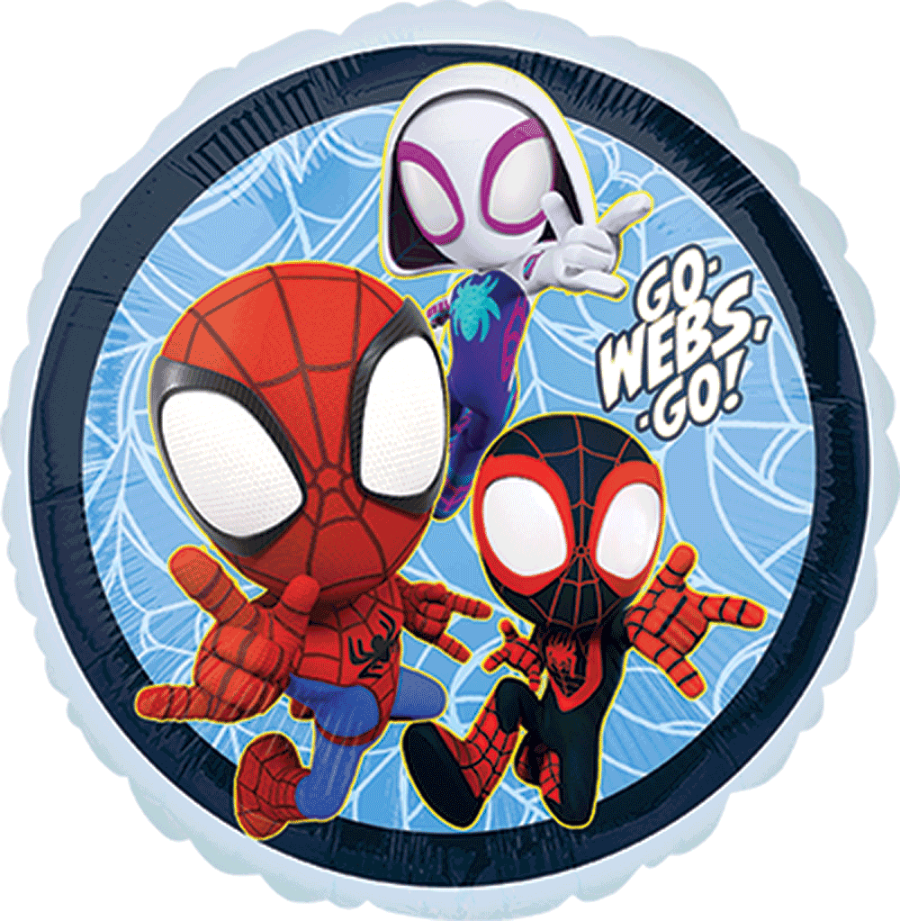 Globo SPIDEY & HIS AMAZING FRIENDS 17 pulgadas helio