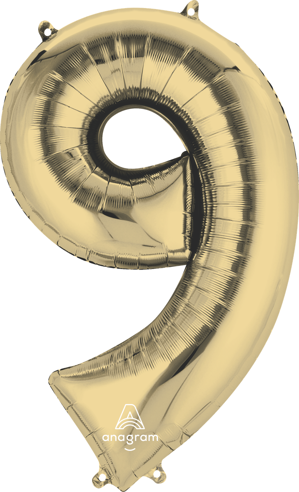 Globo Numeros 34 pulgadas Color Whitegold Anagram