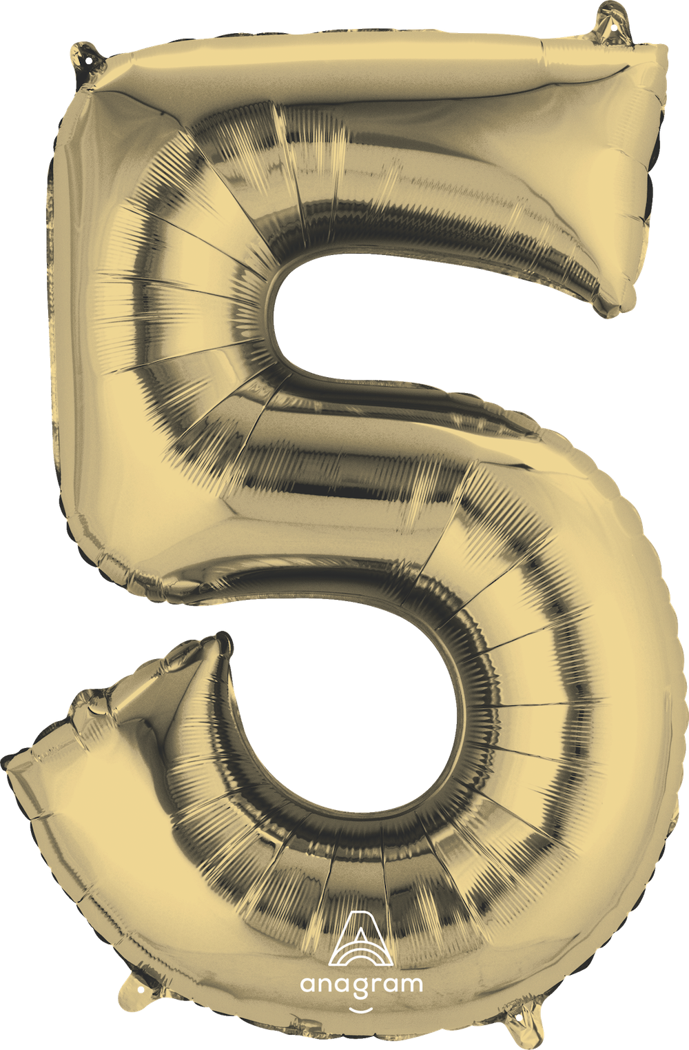Globo Numeros 34 pulgadas Color Whitegold Anagram