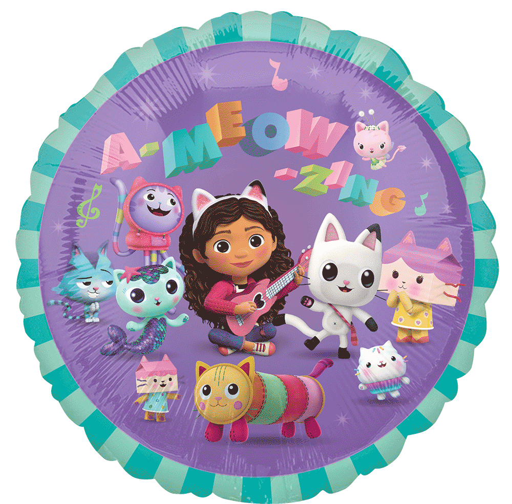 Globo GABBY'S DOLLHOUSE 18 pulgadas Helio