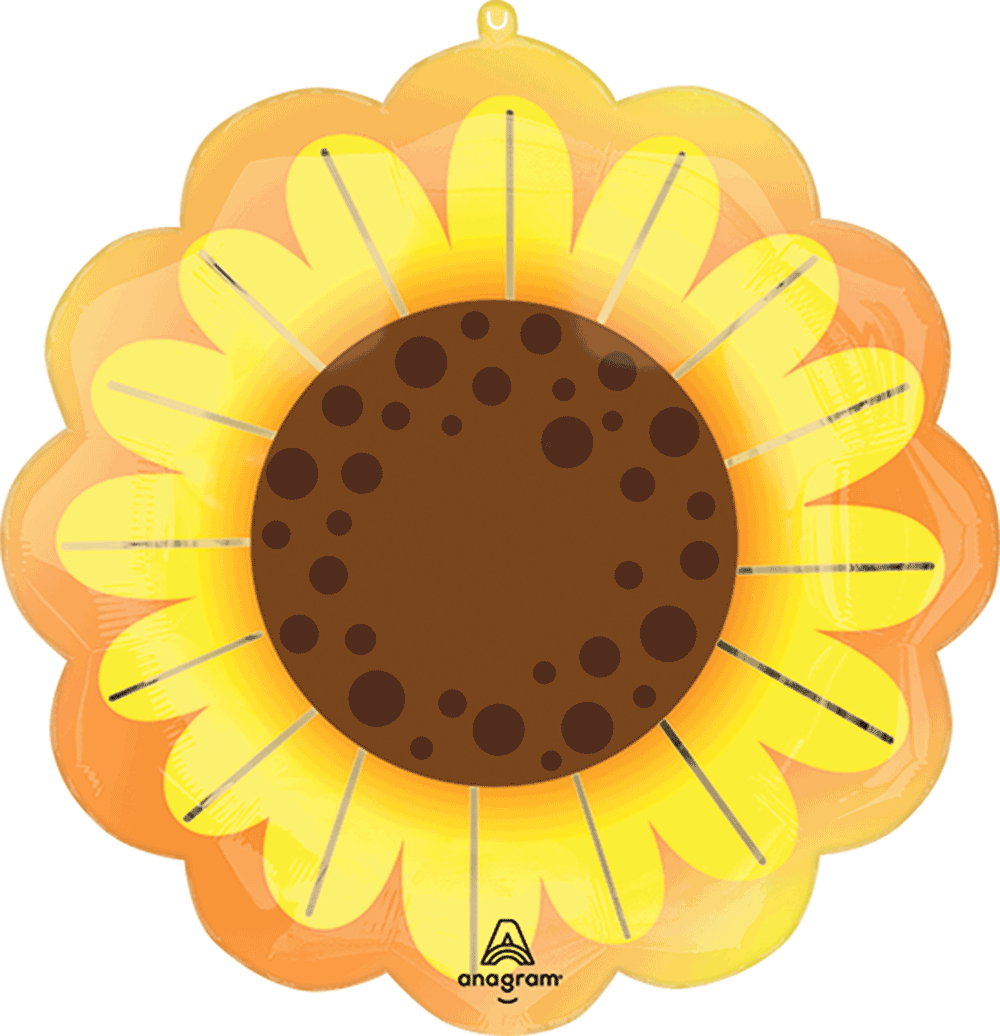 Globo Primavera SUNFLOWER GLOW Supershape helio