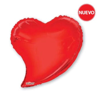 Globo Corazón Coquette Heart 18” helio