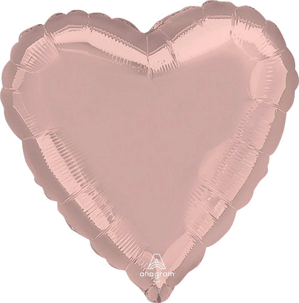 Plain Heart 36 inches helium