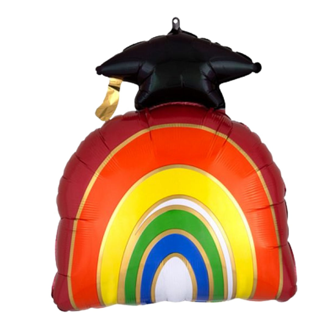 Globo Graduacion Arcoíris Supershape Helio