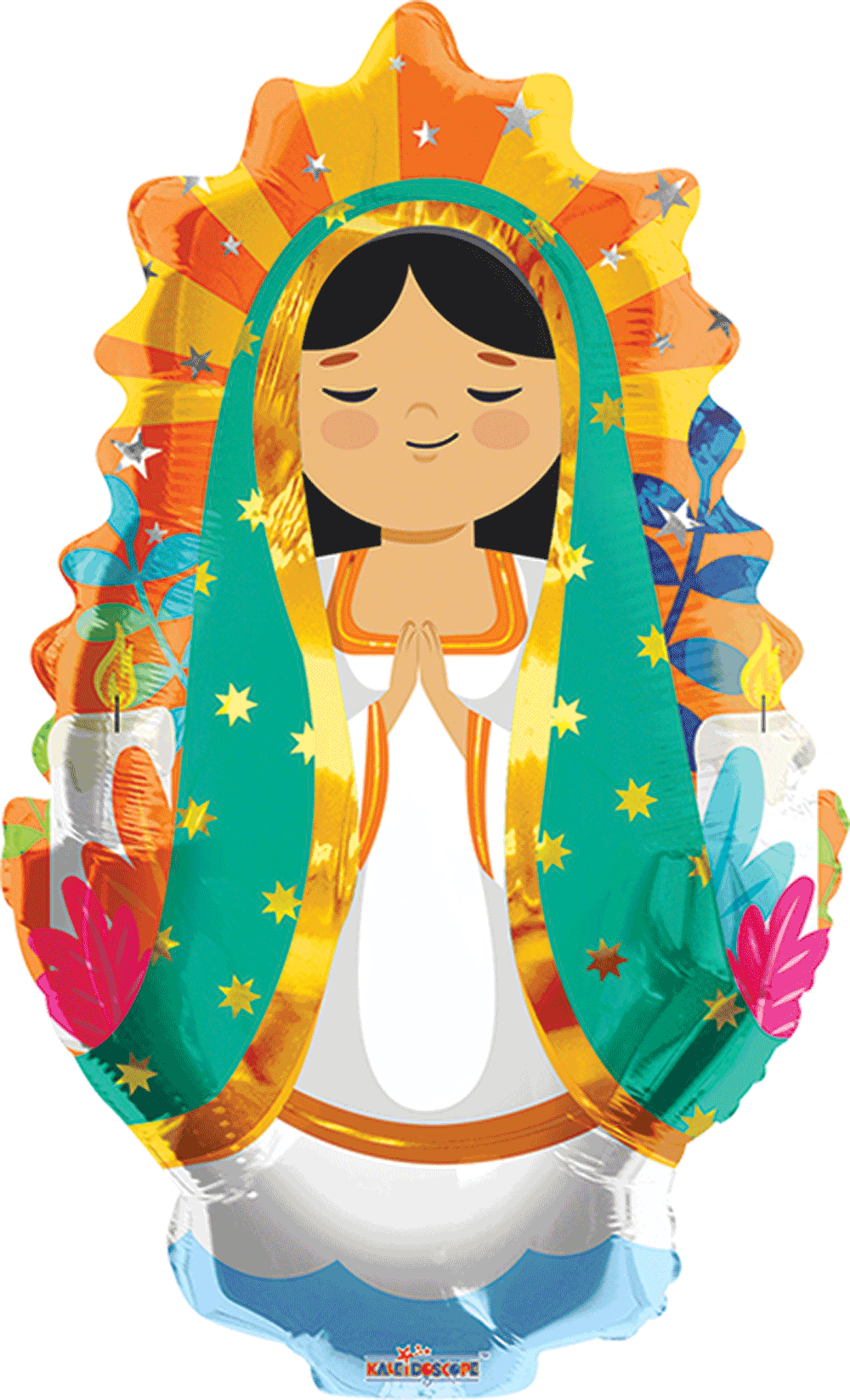 Globo Virgencita Supershape helio