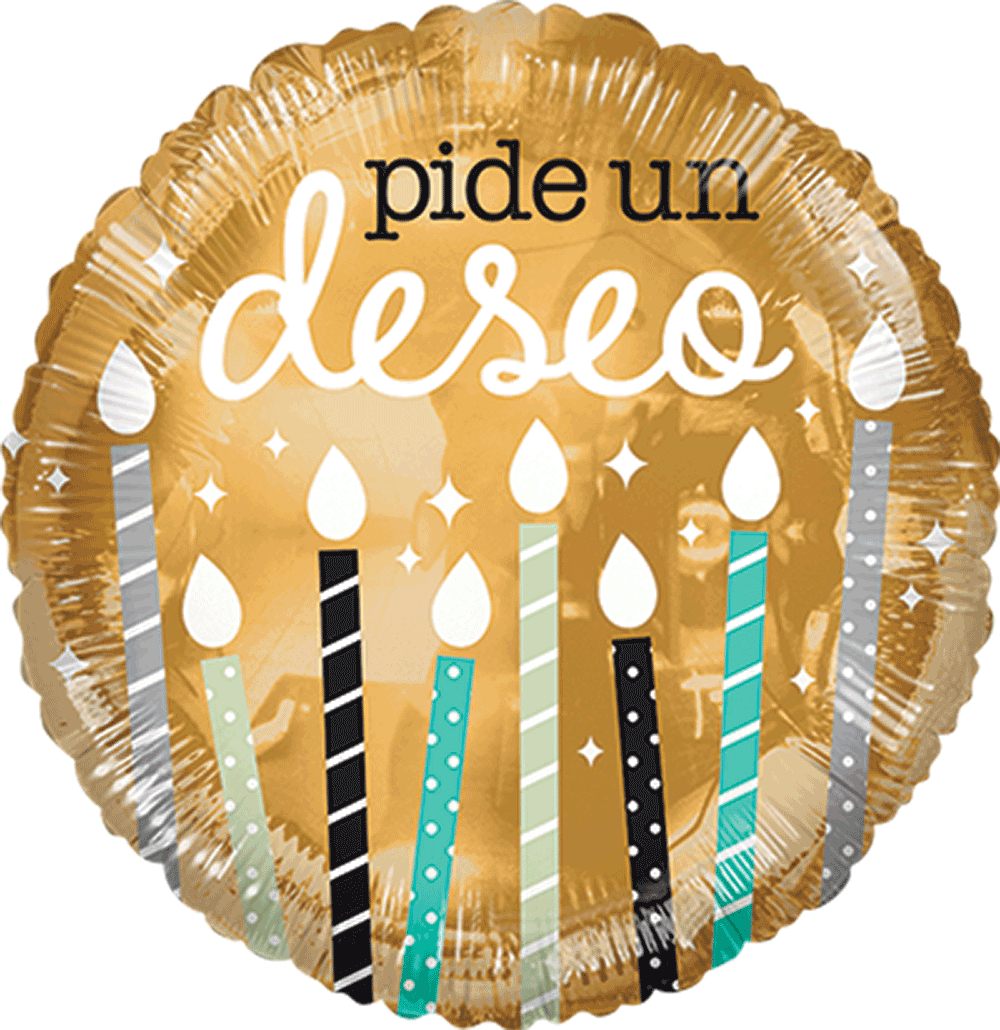 Globo de Cumpleaños 18" Pide un deseo para el